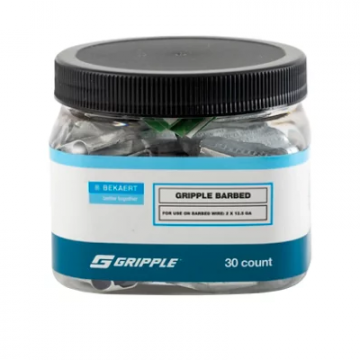 Image of item: GRIPPLE BARBED WIRE 30pk BKT 12.5-15.5ga